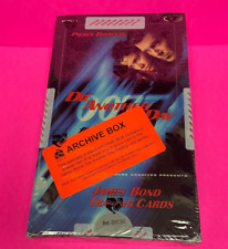 1962-2002 James Bond Materials Trading Card Sealed Wax Box MINT ARCHIVE BOX 0036 picture