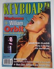 Keyboard Magazine Vtg 1998 Great Ads Madonna Orbit Holzman Wallflowers Korg  picture