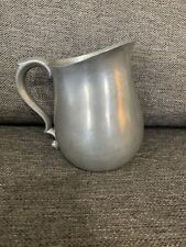 Pewter Pitcher by Fina Pewter Jos Garneau Co NYC Usher's Scotch picture