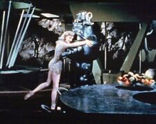 Forbidden Planet Anne Francis gives Robby The Robot a hug 8x10 inch photo picture