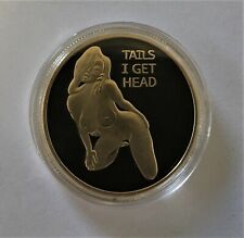 Heads Or Tails Good Luck Challenge Coin #1 (Special Forces SEAL Airborne SOI) picture