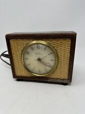 VINTAGE SETH THOMAS  DESK CLOCK CANEWOOD SS-10 - See Pics picture
