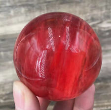 1pc red smelting quartz sphere crystal polished ball decor gift random 50mm+ picture