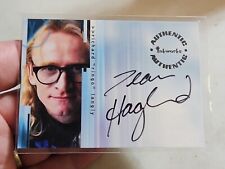2001 X-FILES SEASONS 6&7 DEAN HAGLUND AS RICHARD LANGLEY AUTOGRAPH CARD A10 picture