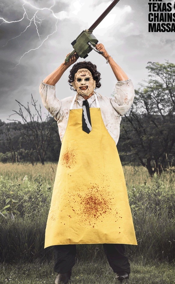 7FT Texas Chainsaw Massacre Leatherface Animatronic Decoration 