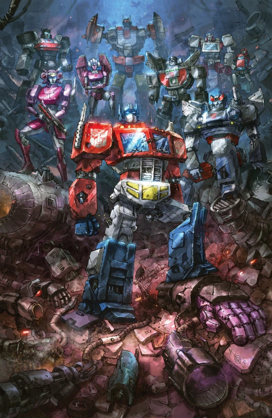 TRANSFORMERS #25 ALAN QUAH NYCC EXCL VIRGIN VARIANT G.I. JOE 2025 LE 300 KIRKMAN TRANSFORMERS #25 ALAN QUAH NYCC EXCL VIRGIN VARIANT G.I. JOE 2025 LE 300 KIRKMAN