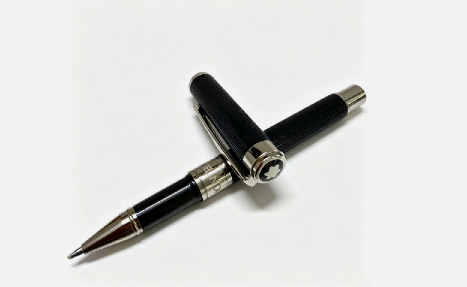 Montblanc StarWalker Black Rollerball Pen Precious Resin NIB Montblanc StarWalker Black Rollerball Pen Precious Resin NIB