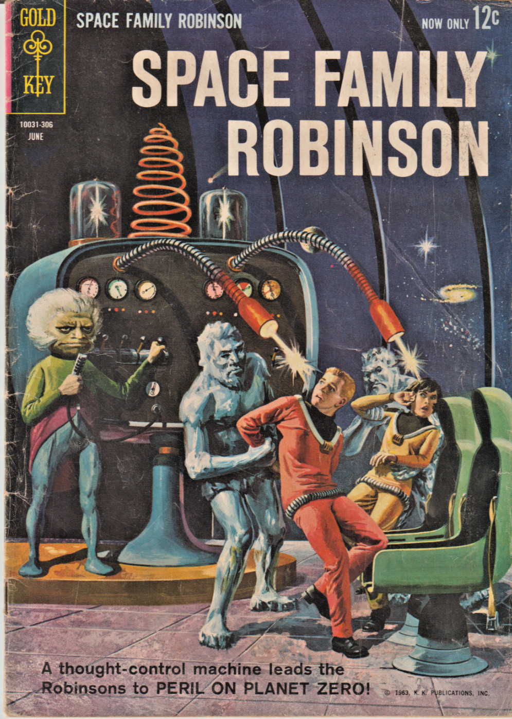 SPACE FAMILY ROBINSON #3 GOLD KEY SILVER-AGE 1963 SPACE FAMILY ROBINSON #3 GOLD KEY SILVER-AGE 1963