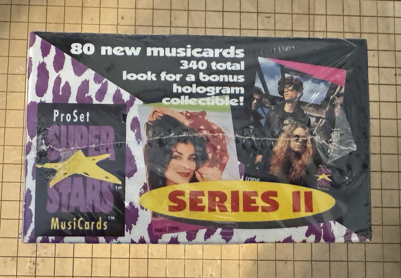 1991 ProSet MusiCards Superstars SERIES 2 II Box Factory Sealed 36 Packs 1991 ProSet MusiCards Superstars SERIES 2 II Box Factory Sealed 36 Packs