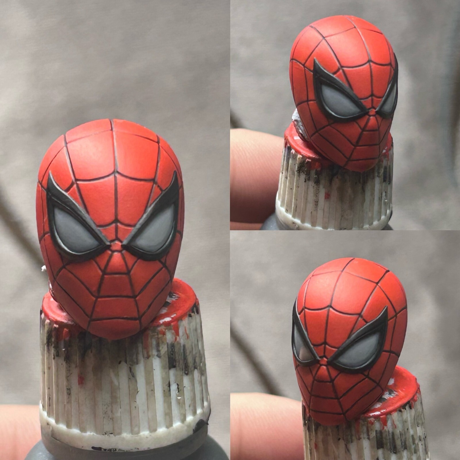 custom 1/12 mafex ml shf wlike spiderman head ps4 5 custom 1/12 mafex ml shf wlike spiderman head ps4 5