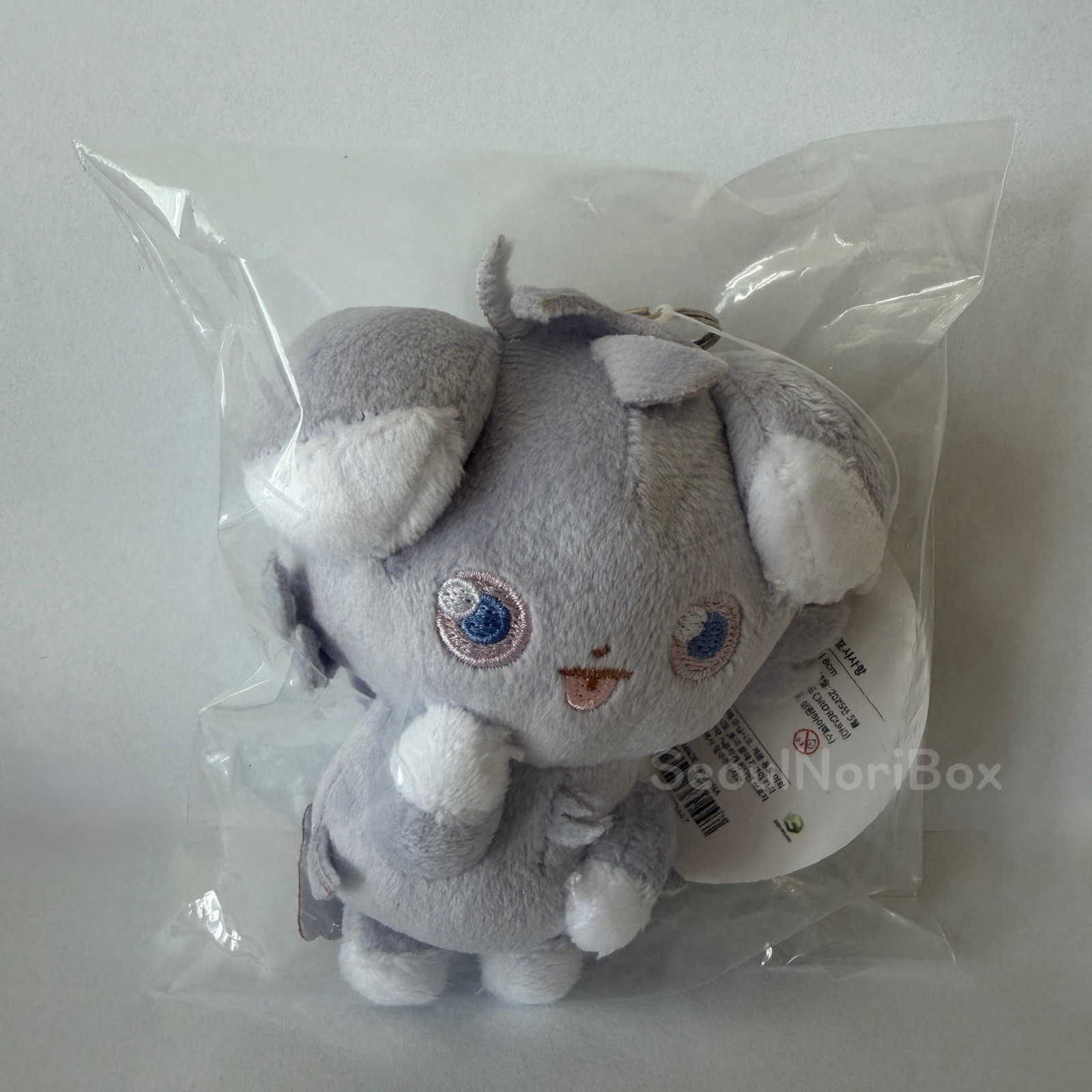 Pokemon PokéPeace Peaceful Place Espurr 8cm Plush Keychain Official Character Pokemon PokéPeace Peaceful Place Espurr 8cm Plush Keychain Official Character