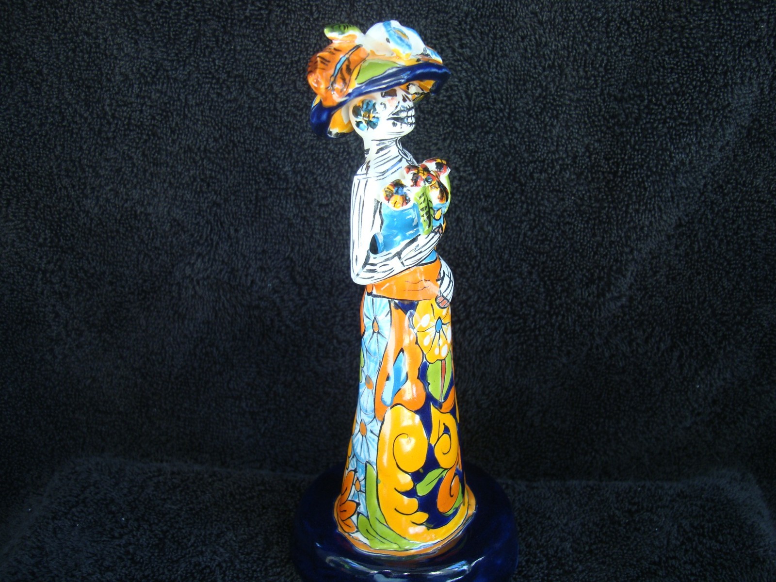 Talavera, Catrina, Day of Dead by Mexican Artist Gerardo Garcia, decor