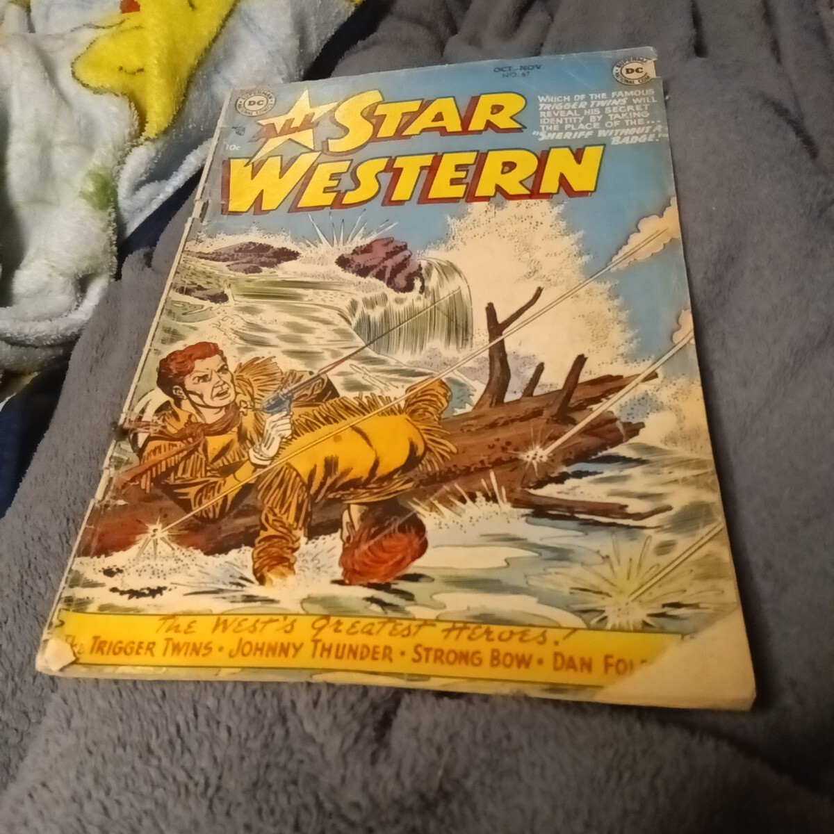 All Star Western 67 DC Comics 1952 Golden Age 1st Johnny Thunder Issue Key Book All Star Western 67 DC Comics 1952 Golden Age 1st Johnny Thunder Issue Key Book