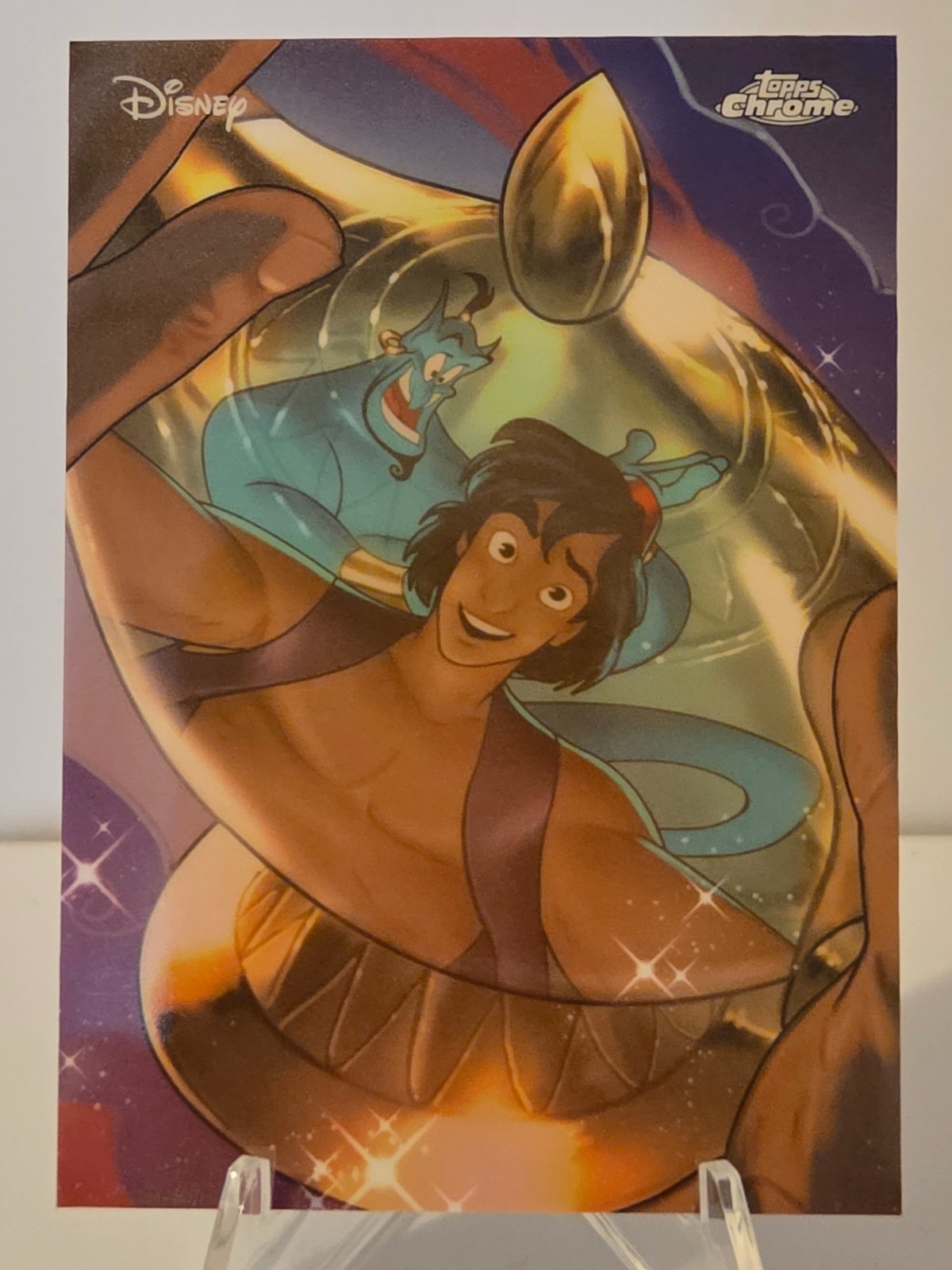 2026 Topps Chrome Disney Genie and Aladdin Reflections R-1 CASE HIT SSP
