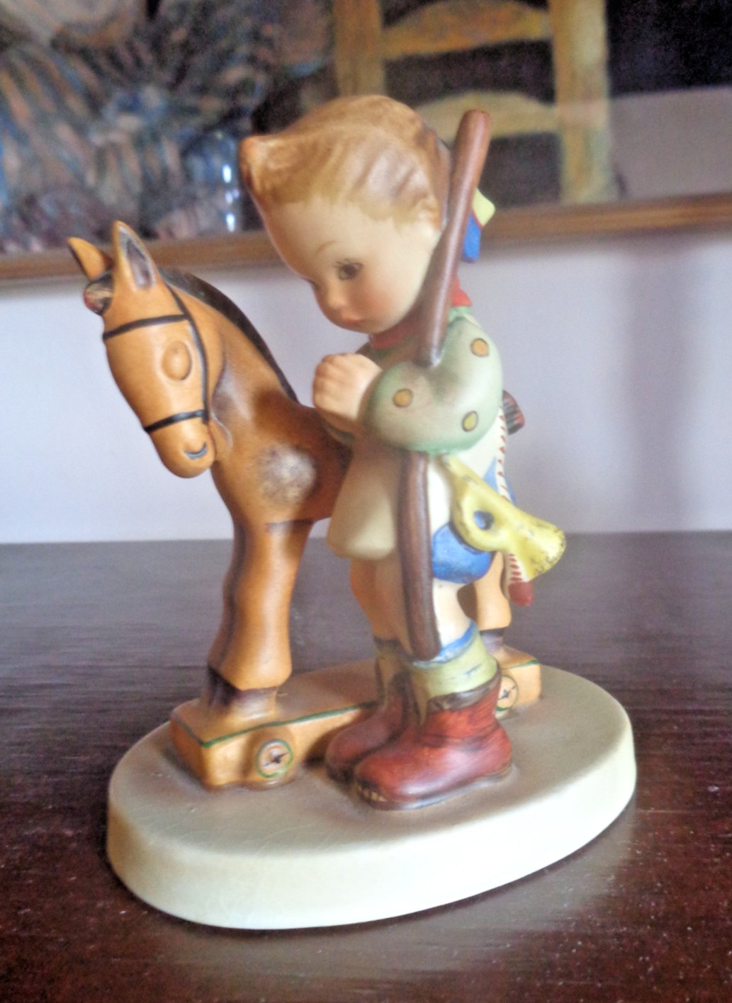 Rare Vintage Hummel #20 Prayer Before Battle Signed With No Bee Mark