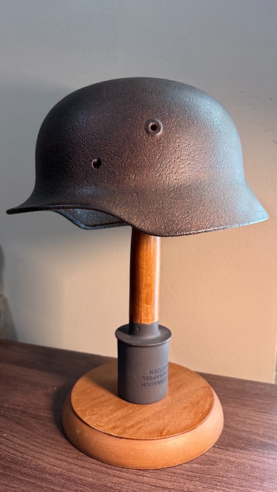 WWll German relic helmet WWll German relic helmet
