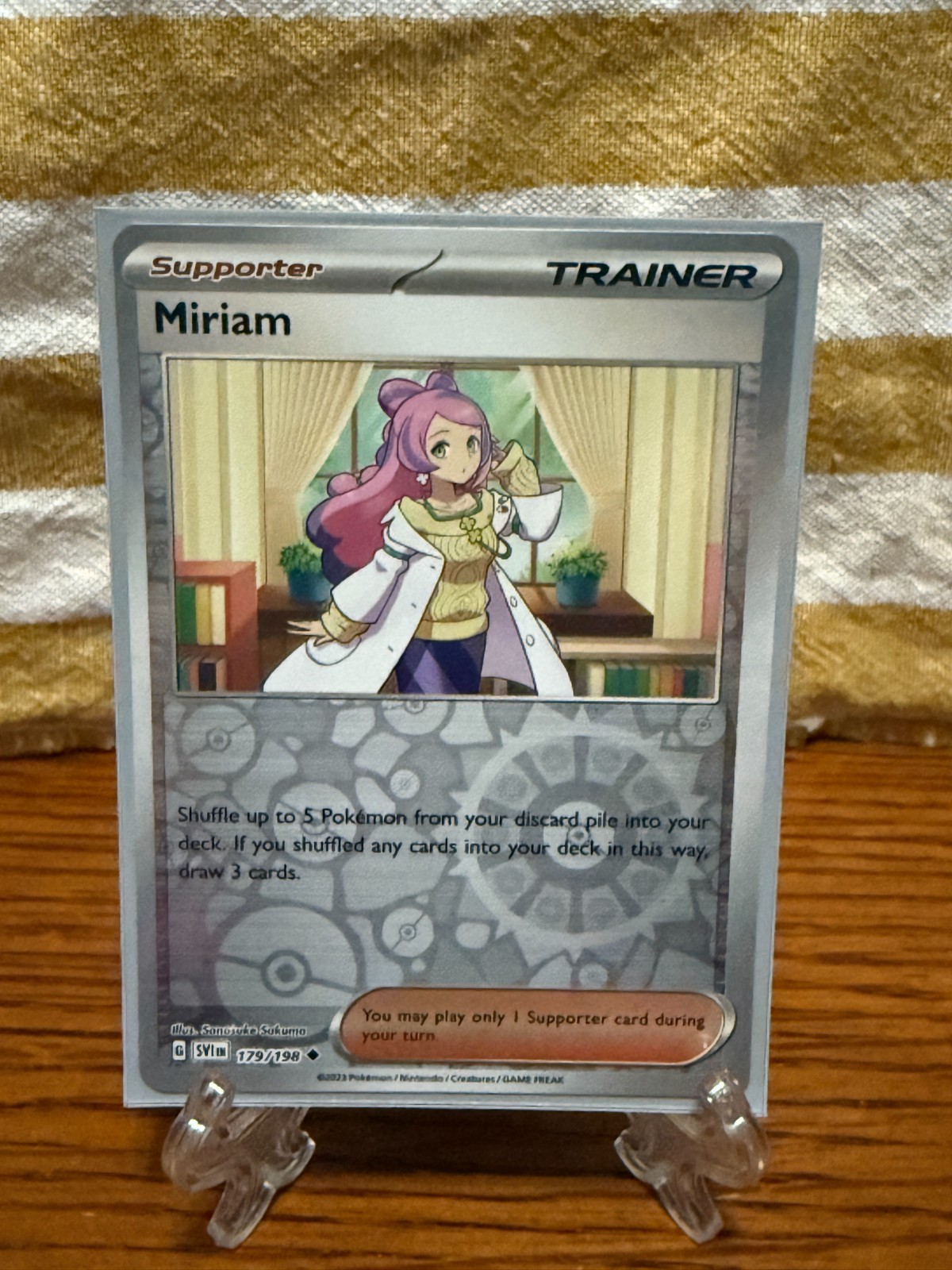 Miriam 179/198 - Scarlet & Violet Base Set Reverse Holo