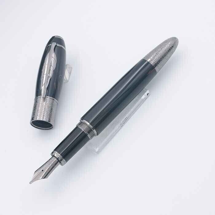 MONTBLANC Fountain Pen Writer Series 2014 Daniel Defoe Nib B 18K