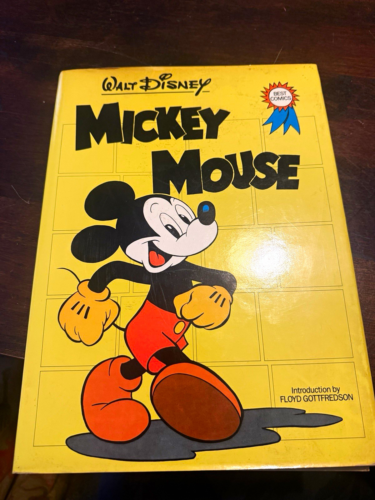 Walt Disney Mickey Mouse Best Comics 1978 2nd Printing Abbeville Hardcover Walt Disney Mickey Mouse Best Comics 1978 2nd Printing Abbeville Hardcover