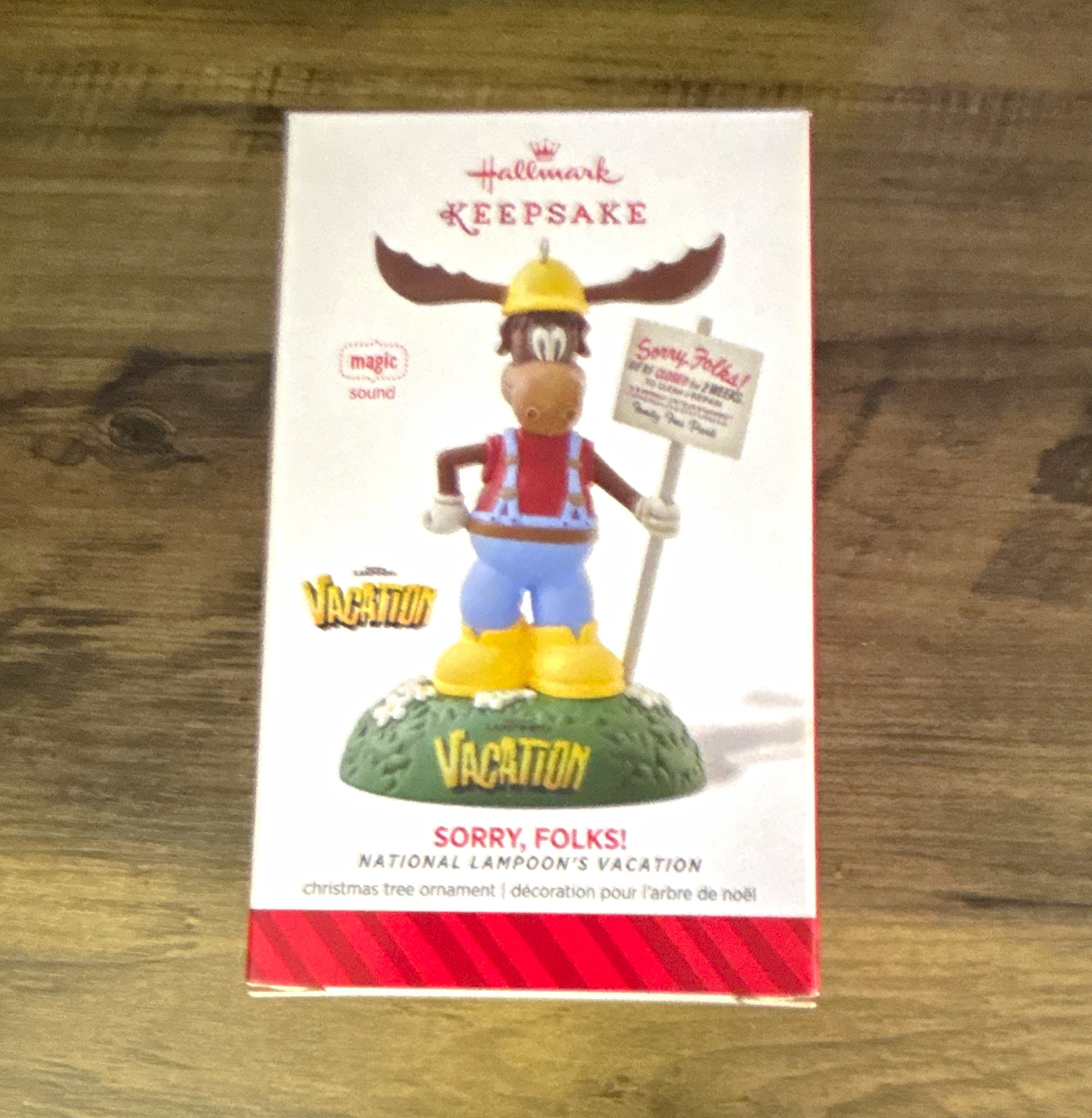 2014 Hallmark Keepsake National Lampoon's Vacation Sorry Folks Magic Ornament 2014 Hallmark Keepsake National Lampoon's Vacation Sorry Folks Magic Ornament
