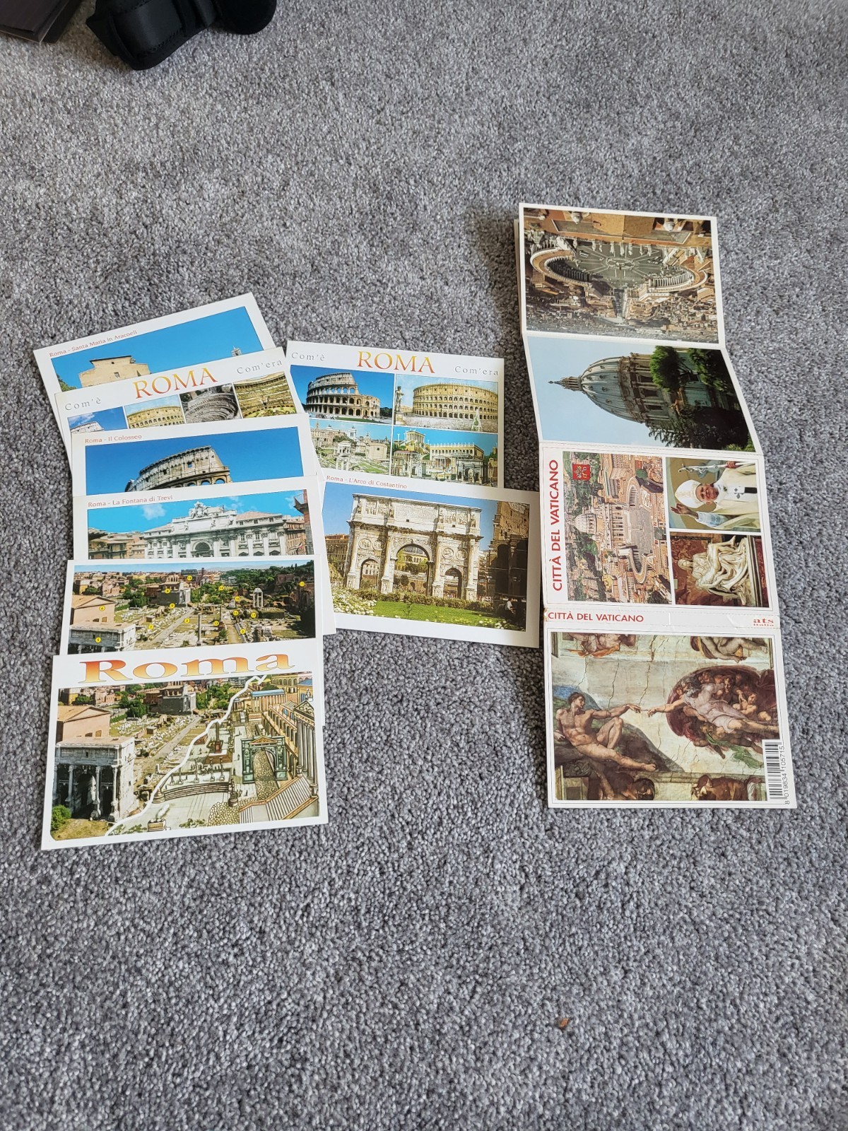 Vintage Vatican & Italy Postcard Lot Vintage Vatican & Italy Postcard Lot