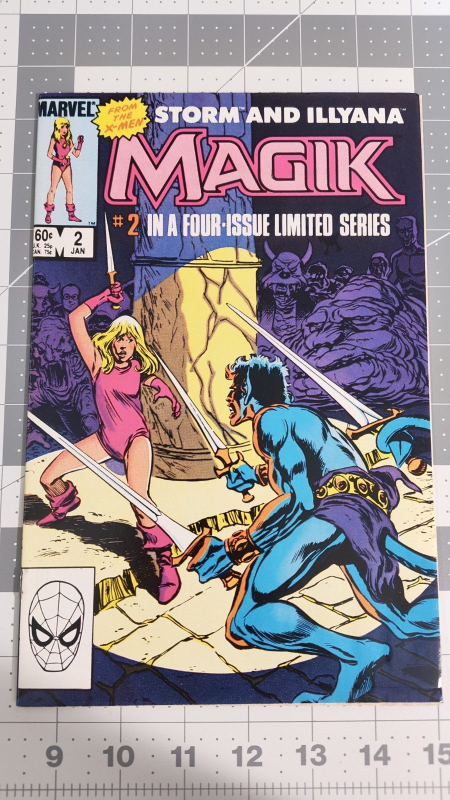 Magik #2 Cover B Nightcrawler Marvel 1984 Magik #2 Cover B Nightcrawler Marvel 1984