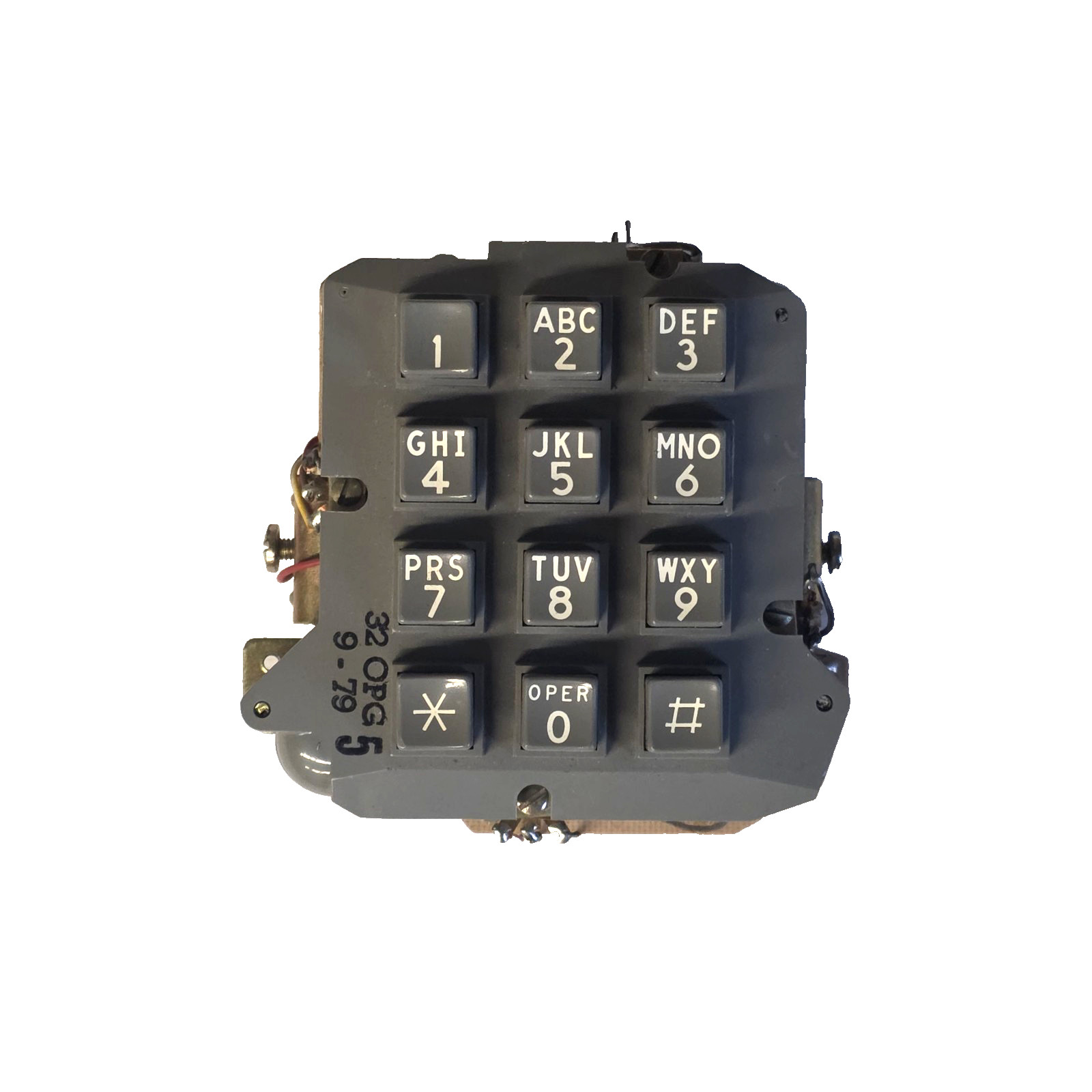 NOS Vintage ITT 32 OPG 12 Touch Tone Dial Pad Keypad 2500 2554 Desk Wall Phone NOS Vintage ITT 32 OPG 12 Touch Tone Dial Pad Keypad 2500 2554 Desk Wall Phone