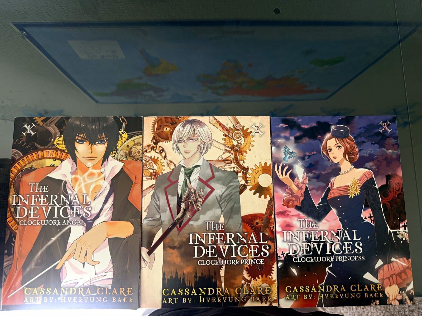 Cassandra Clare Infernal Devices Manga Clockwork Angel/Prince/Princess Yen