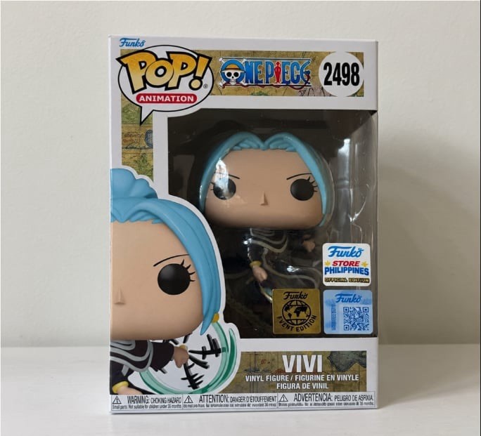 Funko POP One Piece Vivi #2498 Global Edition Exclusive Philippines Funko POP One Piece Vivi #2498 Global Edition Exclusive Philippines
