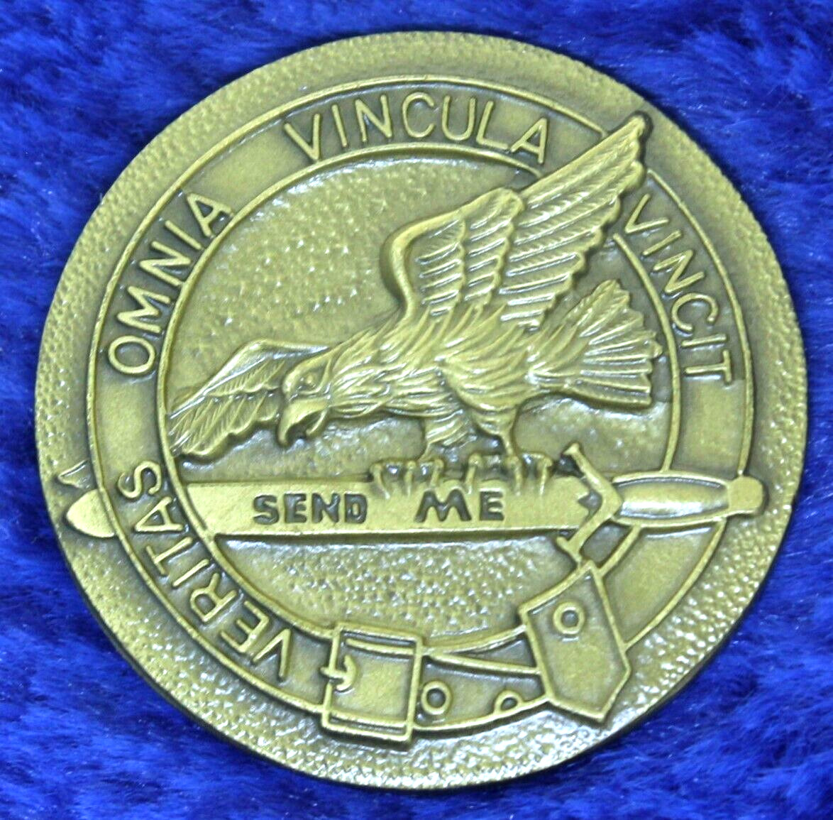 Intelligence Support Activity Unit Original 1981 Challenge Coin - ISA CIA PT-10
