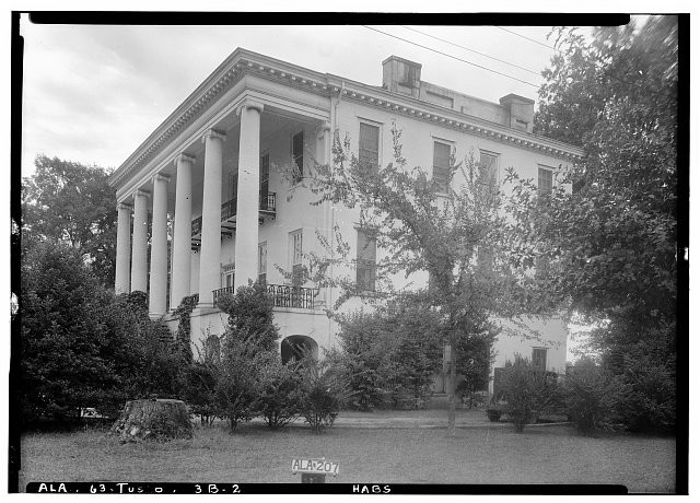 Photo:Tuscaloosa Alabama University of Alabama President's House 1935 Photo:Tuscaloosa Alabama University of Alabama President's House 1935