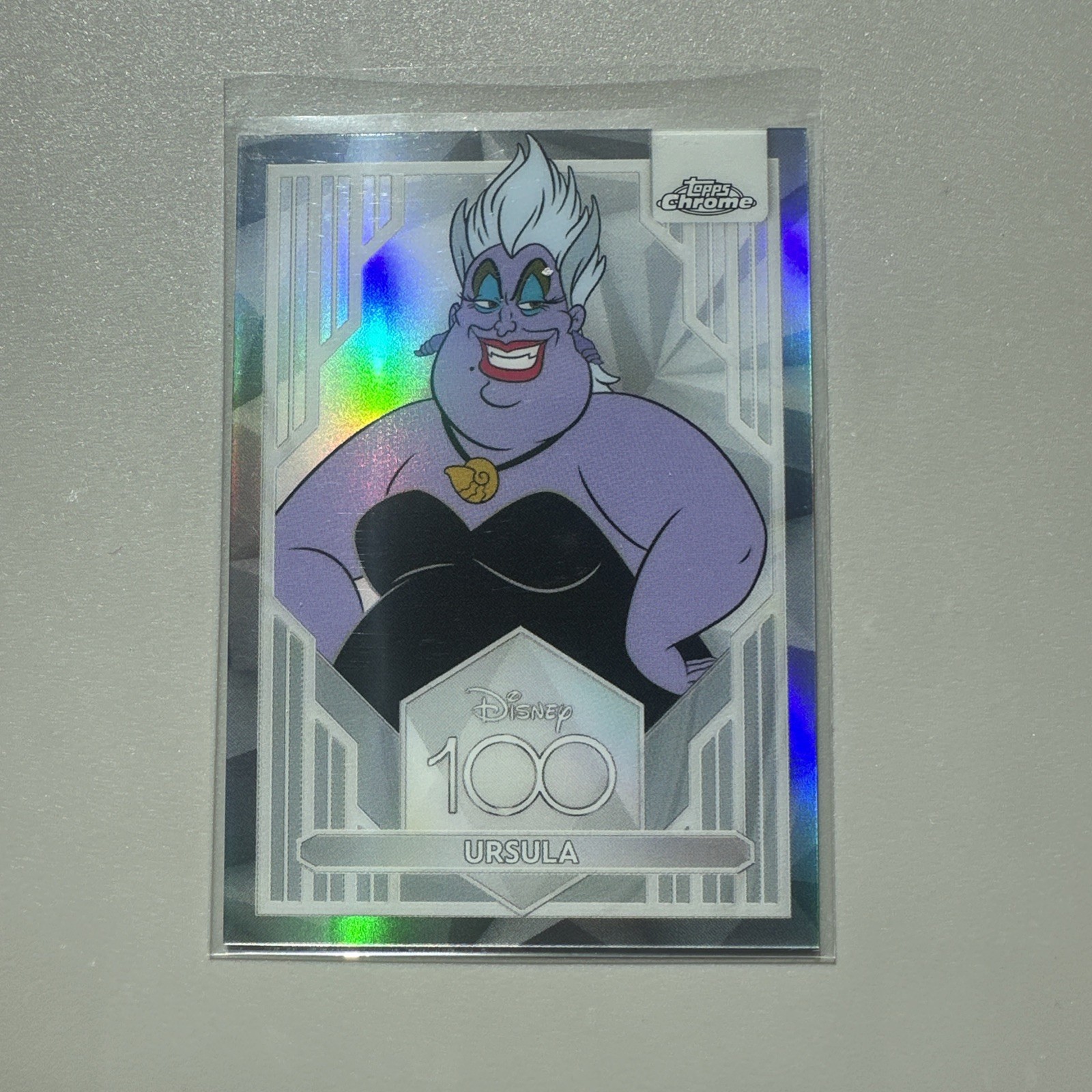 2023 Topps Chrome Disney 100 Ursula #54 Refractor 2023 Topps Chrome Disney 100 Ursula #54 Refractor