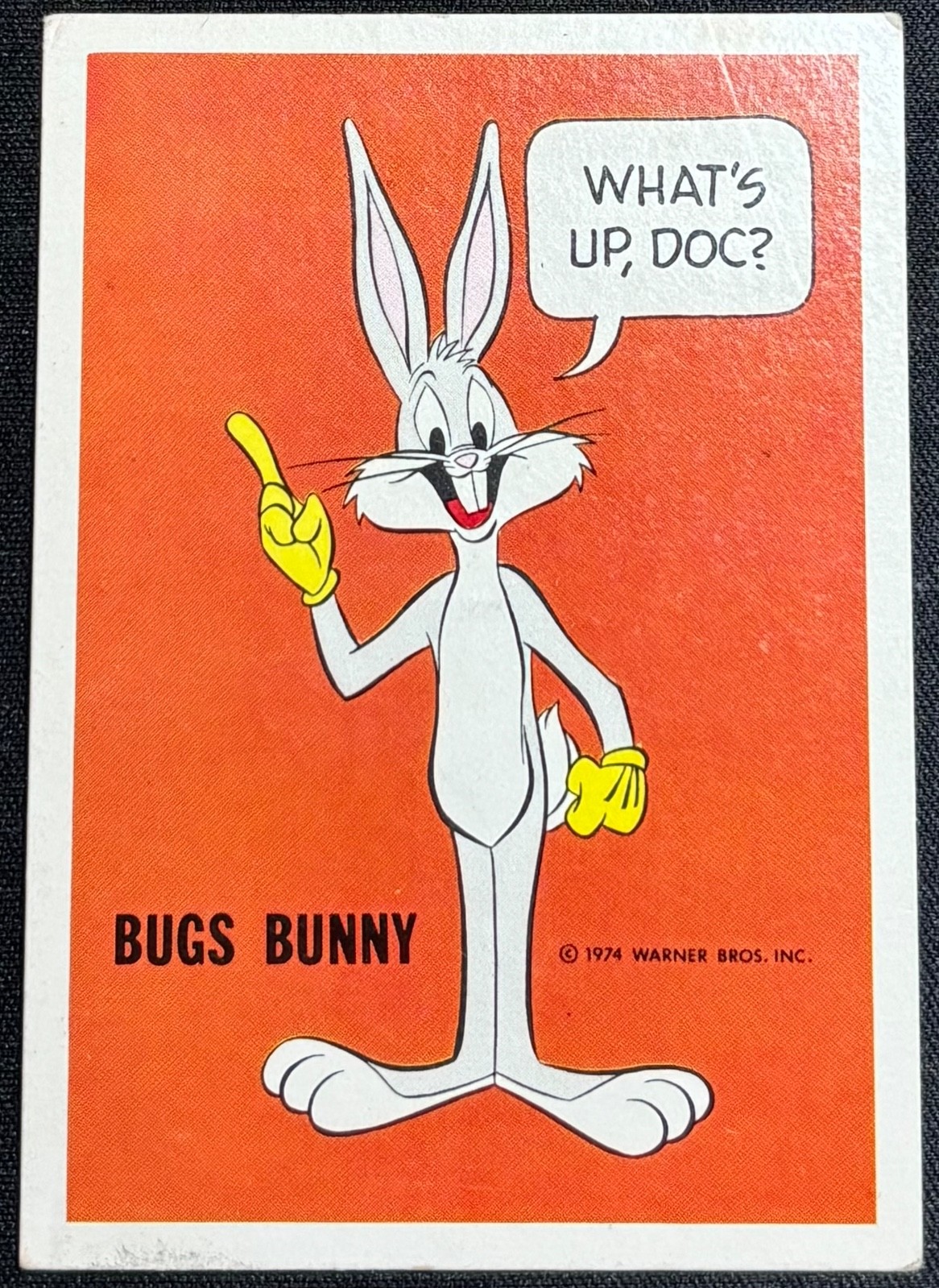 1974 National Periodical Warner Bros Wonder Bread - Bugs Bunny