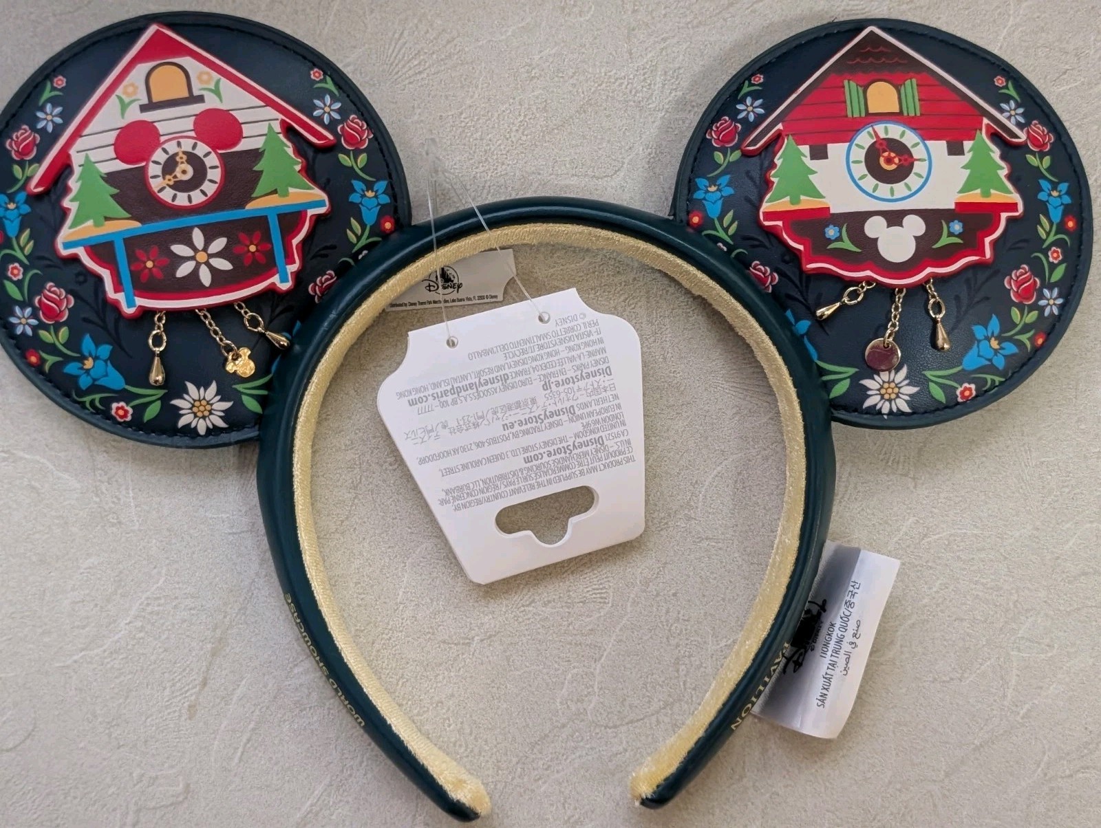 Disney EPCOT World Showcase Germany Deutschland Black Forest Ears Headband New Disney EPCOT World Showcase Germany Deutschland Black Forest Ears Headband New