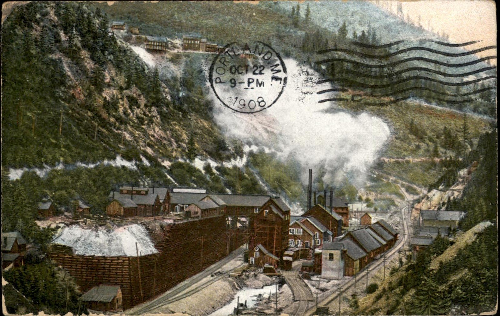 Mace Idaho Standard Mammoth Mines Federal Mining c1908 Vintage Postcard Mace Idaho Standard Mammoth Mines Federal Mining c1908 Vintage Postcard