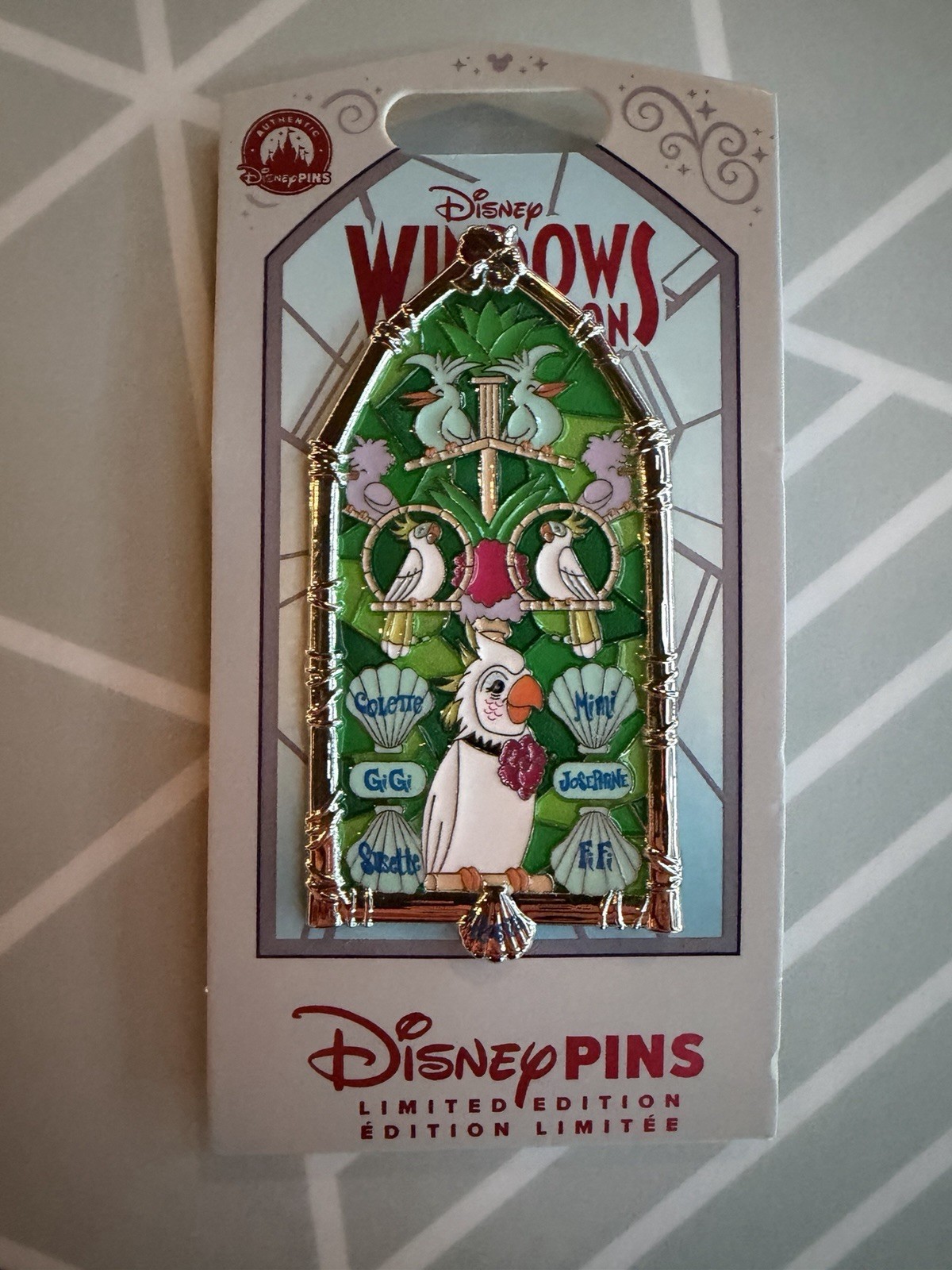 2026 WDW Windows of Attraction Enchanted Tiki Room LE 2500 2026 WDW Windows of Attraction Enchanted Tiki Room LE 2500