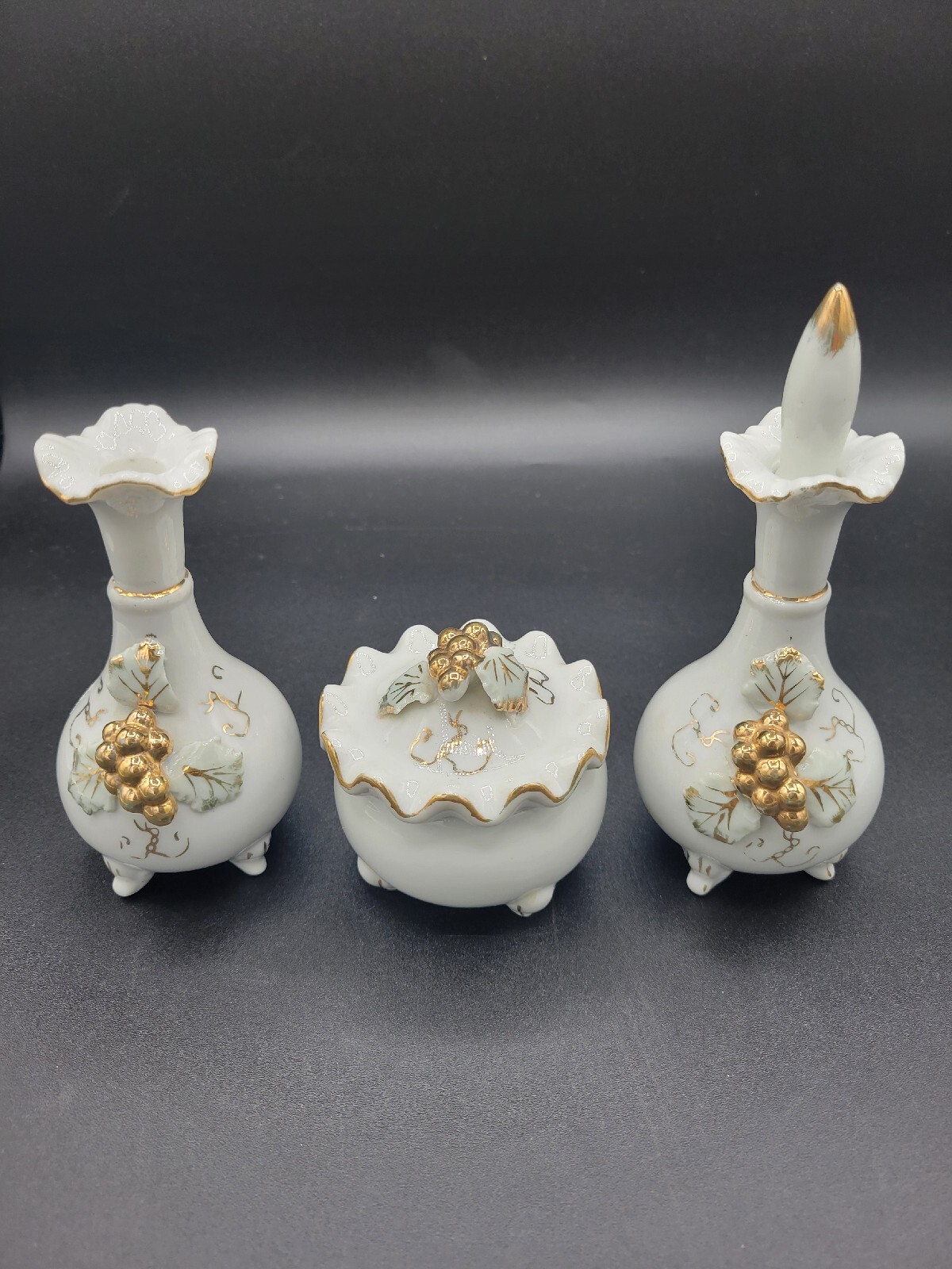 Vintage 5 Piece Porcelain Set Tilso Japan Vintage 5 Piece Porcelain Set Tilso Japan