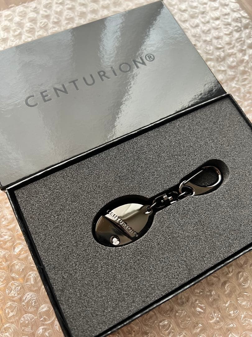 American Express Centurion Limited Keychain Black Card VIP Ring 1.57x0.98 in