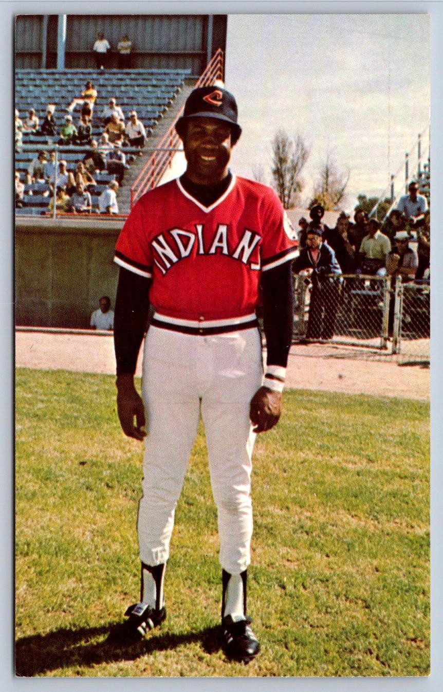K63/ Cleveland Indians Ohio Postcard c1970s Baseball Player Frank Robinson 71