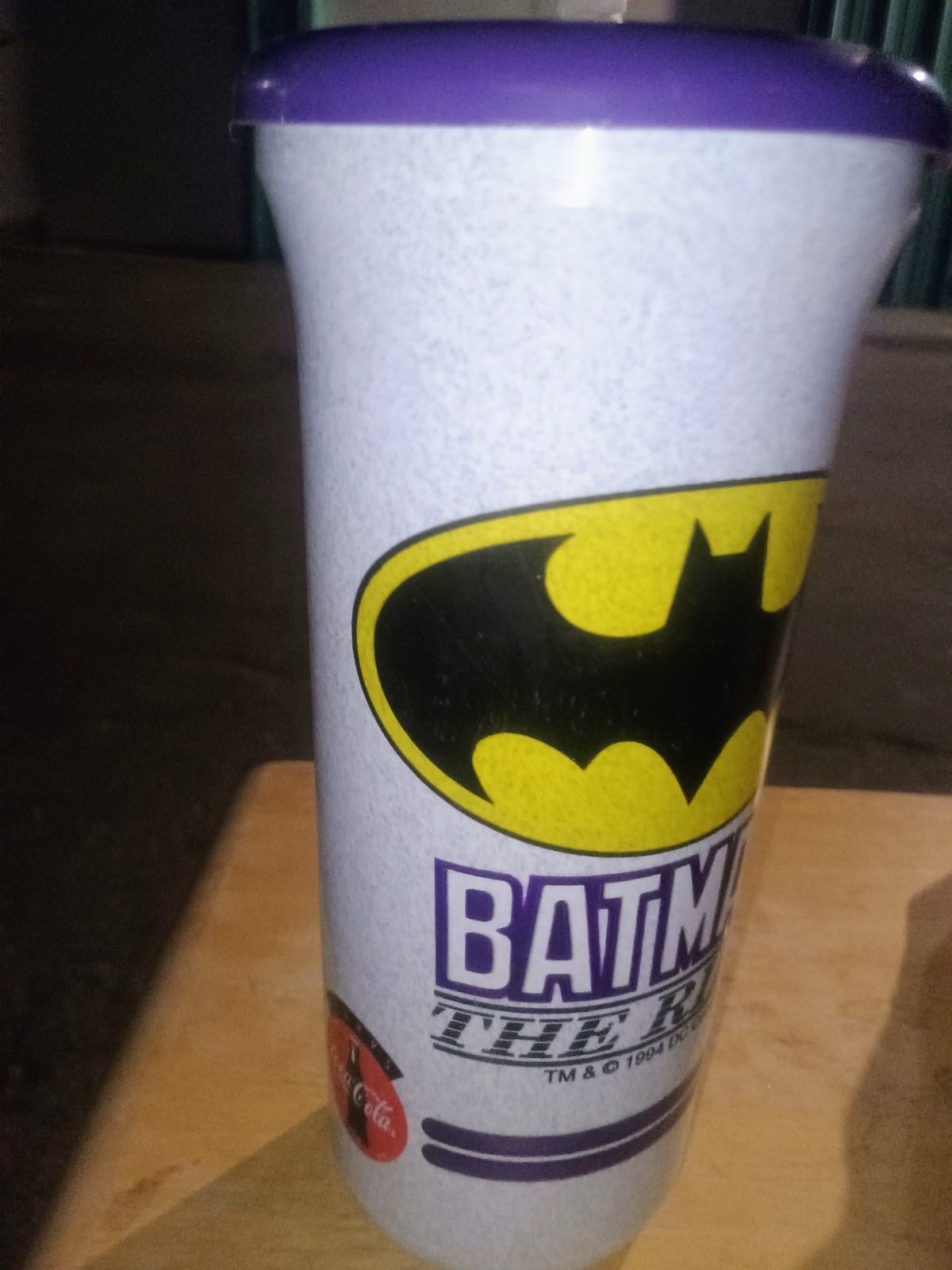Vintage Batman Water Bottle Six Flags 1994 Vintage Batman Water Bottle Six Flags 1994