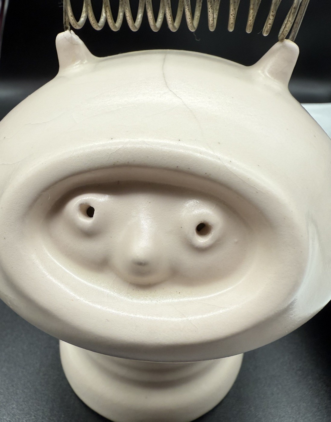 RARE HTF MCM MARTIAN Malcolm Leland for NS Gustin Ceramic 1954 SPACE BANK RARE HTF MCM MARTIAN Malcolm Leland for NS Gustin Ceramic 1954 SPACE BANK