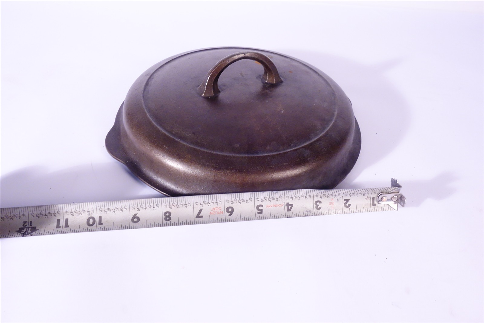 Vintage Griswold No 8 1098C Cast Iron Skillet Cover Lid Vintage Griswold No 8 1098C Cast Iron Skillet Cover Lid