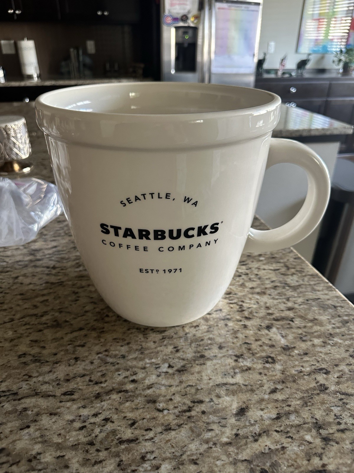 Massive Huge Starbucks Coffee Display Collectible Mug Seattle Washington