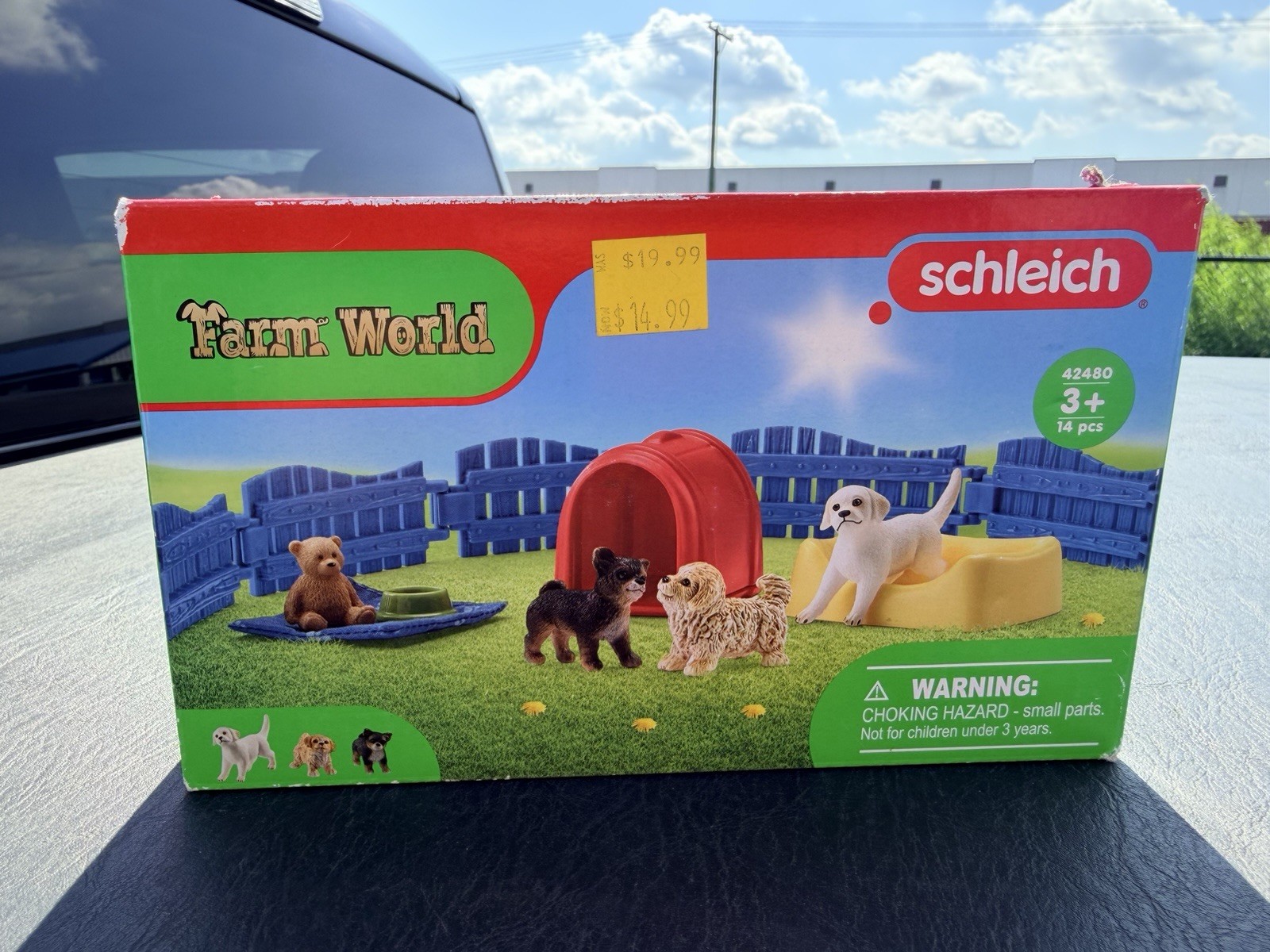 Schleich 42480 Farm World Dogs Doghouse Schleich 42480 Farm World Dogs Doghouse