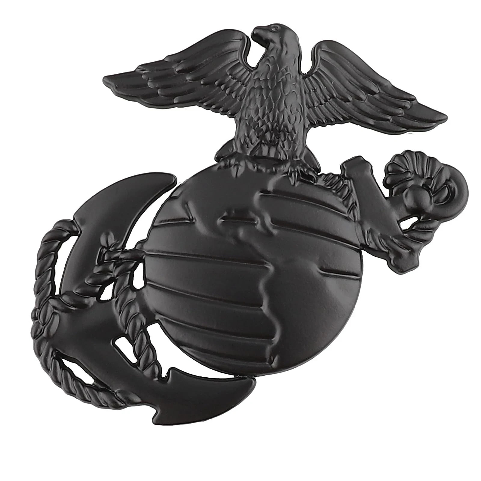 US Marine Corps USMC Metal Car Emblem -Eagle & Globe - US Marine Corps USMC Metal Car Emblem -Eagle & Globe -