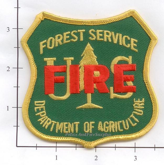 United States - US Forest Service FIRE Forest Fire Patch United States - US Forest Service FIRE Forest Fire Patch