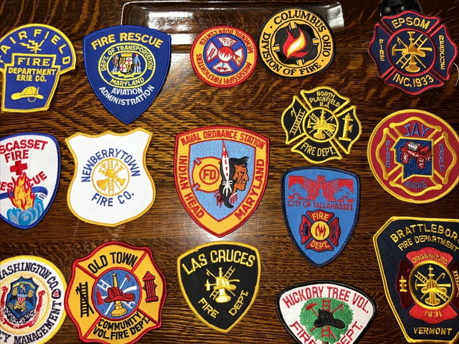 Vintage Fire Department Patch Lot 16 Patches NY FL VT EMT NC Nm ME Rescue EMS Vintage Fire Department Patch Lot 16 Patches NY FL VT EMT NC Nm ME Rescue EMS