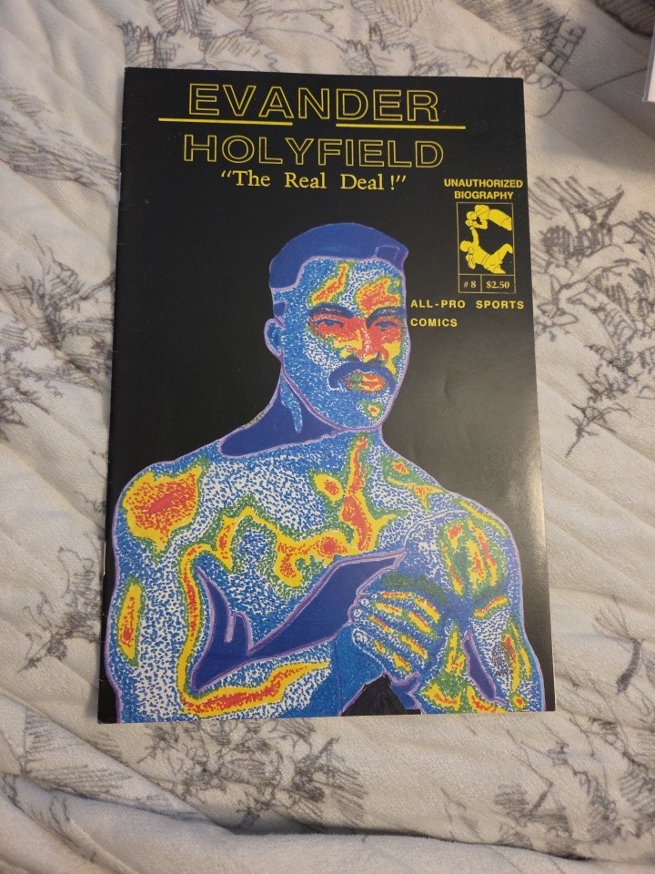 Vintage 1992 Evander Holyfield, "the real deal" Comic Book Biography Larry Bird Vintage 1992 Evander Holyfield, "the real deal" Comic Book Biography Larry Bird