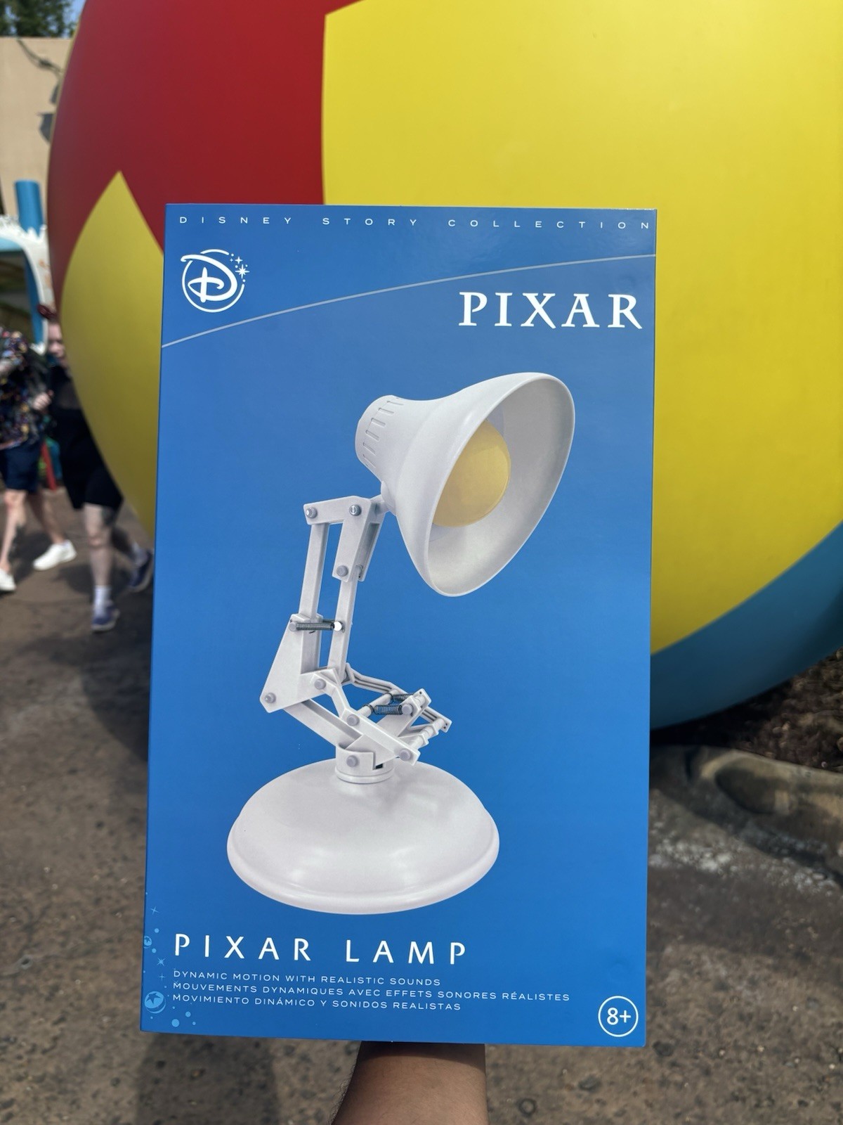 2026 Disney D23 Pixar Lamp with Motion and Sounds NEW SEALED