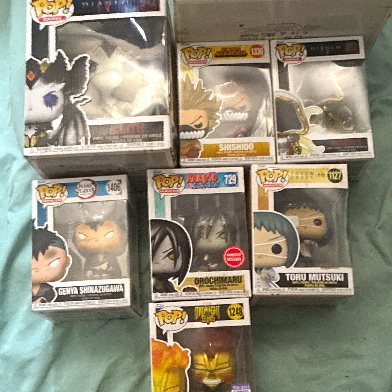 Funko Pop 8 Pack Vinyl Mixed Lot GameStop Exclusive Boxed Diablo Naruto Funko Pop 8 Pack Vinyl Mixed Lot GameStop Exclusive Boxed Diablo Naruto